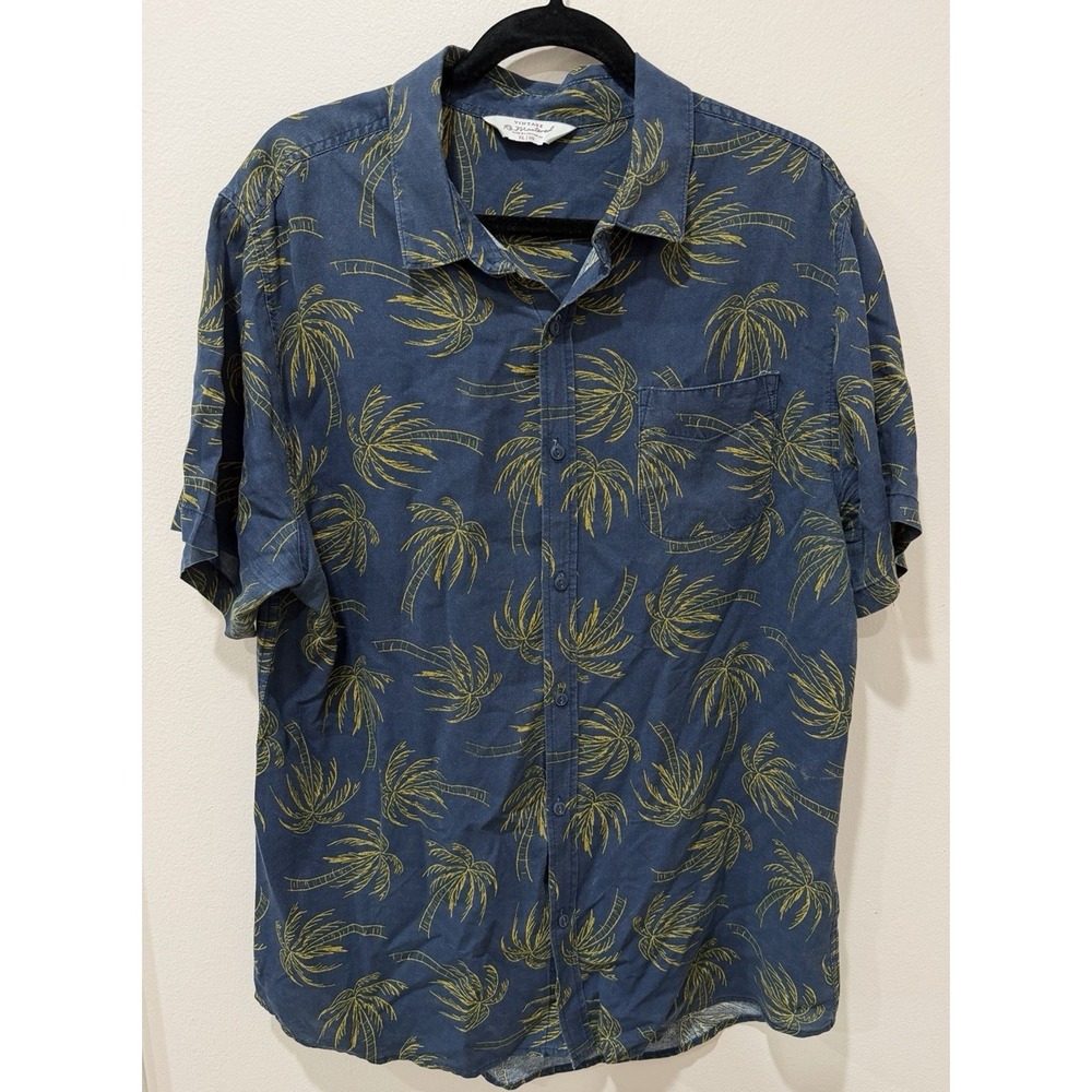 Vintage Re-Mastered Cotton On Hawaiian‎ Shirt Men's XL Button Up Short Sleeve